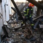 صورة تظهر شقة مدمرة في أوديسا جراء ضربة روسية، بتاريخ 27 أبريل 2026.