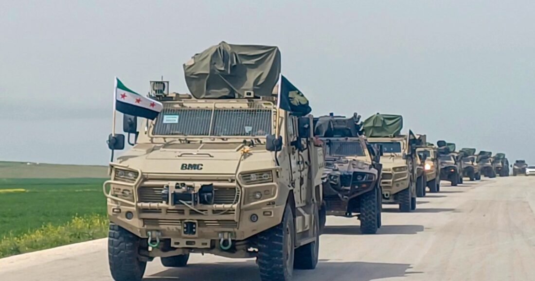 قاعدة القسرك الجوية في الحسكة بعد سيطرة الجيش السوري عليها إثر انسحاب القوات الأمريكية.