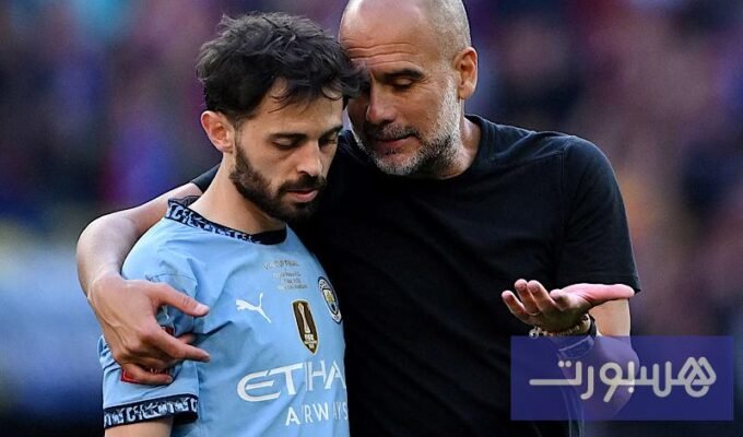 بيب غوارديولا يتحدث عن بيرناردو سيلفا بعد مباراة مانشستر سيتي وأرسنال