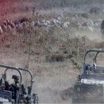 آليات عسكرية إسرائيلية وطائرات مسيرة تتوغل في ريف درعا الغربي بسوريا.