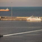 حاملة الطائرات الأمريكية جيرالد فورد في عرض البحر