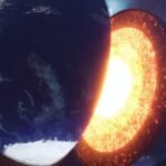 اكتشافات زلزالية تكشف حركات خفية في أعماق وشاح الأرض 6 صورة توضيحية لطبقات الأرض الداخلية مع التركيز على وشاح الأرض السفلي وحركة الصفائح التكتونية.