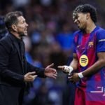 دييغو سيميوني يتحدث في مؤتمر صحفي قبل مباراة أتلتيكو مدريد وبرشلونة في دوري أبطال أوروبا