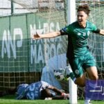 لقطة من المباراة الودية بين الرجاء الرياضي والنادي القنيطري