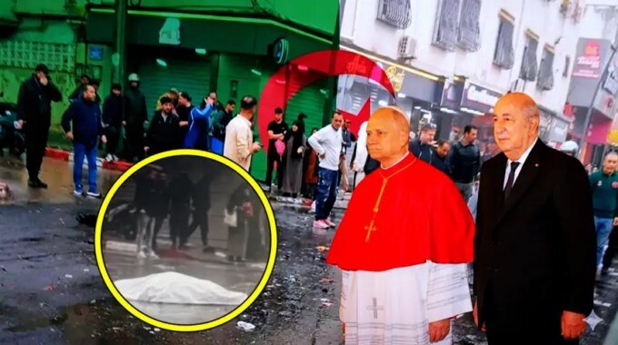 صورة لمدينة البليدة الجزائرية بعد الهجمات، أو صورة للبابا ليون الرابع عشر أثناء زيارته للجزائر.