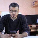 صورة تعبيرية عن الحزن والتعازي لوفاة والد أمين رغيب