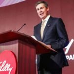 Foundayo pill bottle with Eli Lilly logo, representing a new oral GLP-1 medication for weight loss