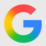 Collection of Google's new gradient icons for various applications, showcasing softer colors and rounded shapes.