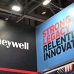 A barcode scanner in use, symbolizing Honeywell's PSS business being acquired by Brady Corporation.