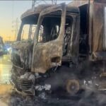 Incendie spectaculaire sur l'Amskroud: Un camion dévoré par les flammes sur l'autoroute Marrakech-Agadir 8 Incendie spectaculaire sur l'Amskroud: Un