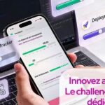 Logo inwi et éléments visuels liés au gaming et aux startups
