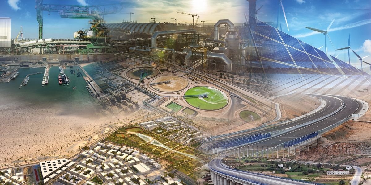 Photo de Monsieur Younes Sekkouri, Ministre de l’Inclusion Économique, de la Petite Entreprise, de l’Emploi et des Compétences, s'exprimant lors du JESA HSE Excellence Summit à Bouznika, avec des participants attentifs en arrière-plan.