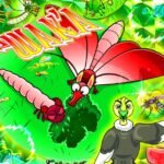 Album art for Los Thuthanaka's EP 'Wak'a', featuring abstract imagery that evokes a sunrise or a mystical landscape.