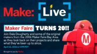 Original makers and founder Dale Dougherty celebrating the 20th anniversary of Maker Faire Bay Area