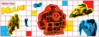 A vibrant scene from Maker Faire Miami, showcasing diverse innovations from robotics to interactive art, with attendees engaging with exhibits and featured makers.