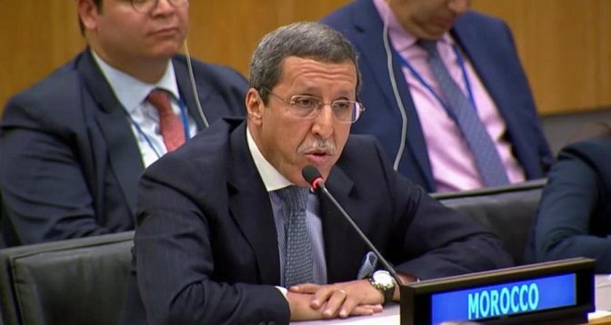 Omar Hilale, ambassadeur, représentant permanent du Maroc auprès des Nations Unies