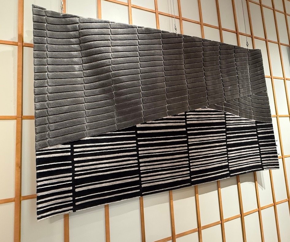 Diverse and innovative rug collections showcased at Milan Design Week, highlighting modern design and craftsmanship.