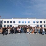 Students from Morocco's Berkane AI School celebrating their victory at the national cybersecurity competition