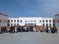 Students from Morocco's Berkane AI School celebrating their victory at the national cybersecurity competition