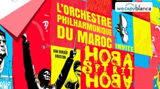 Orchestre Philharmonique du Maroc, Hoba Hoba Spirit, concert Casablanca, rock symphonique, fusion musicale