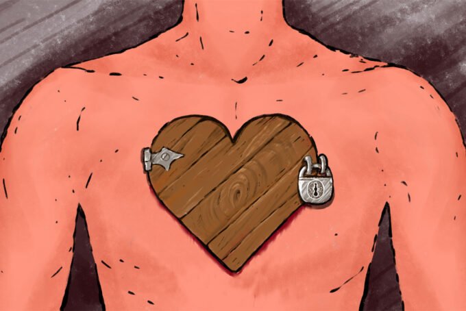 A person reaching out to another's hand, symbolizing connection and support