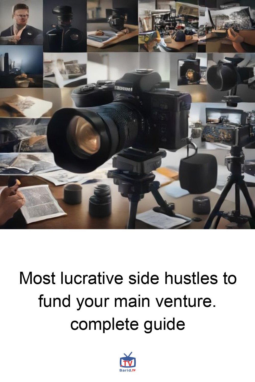 Most lucrative side hustles to fund your main venture. complete guide 4 Pinterest Hidden