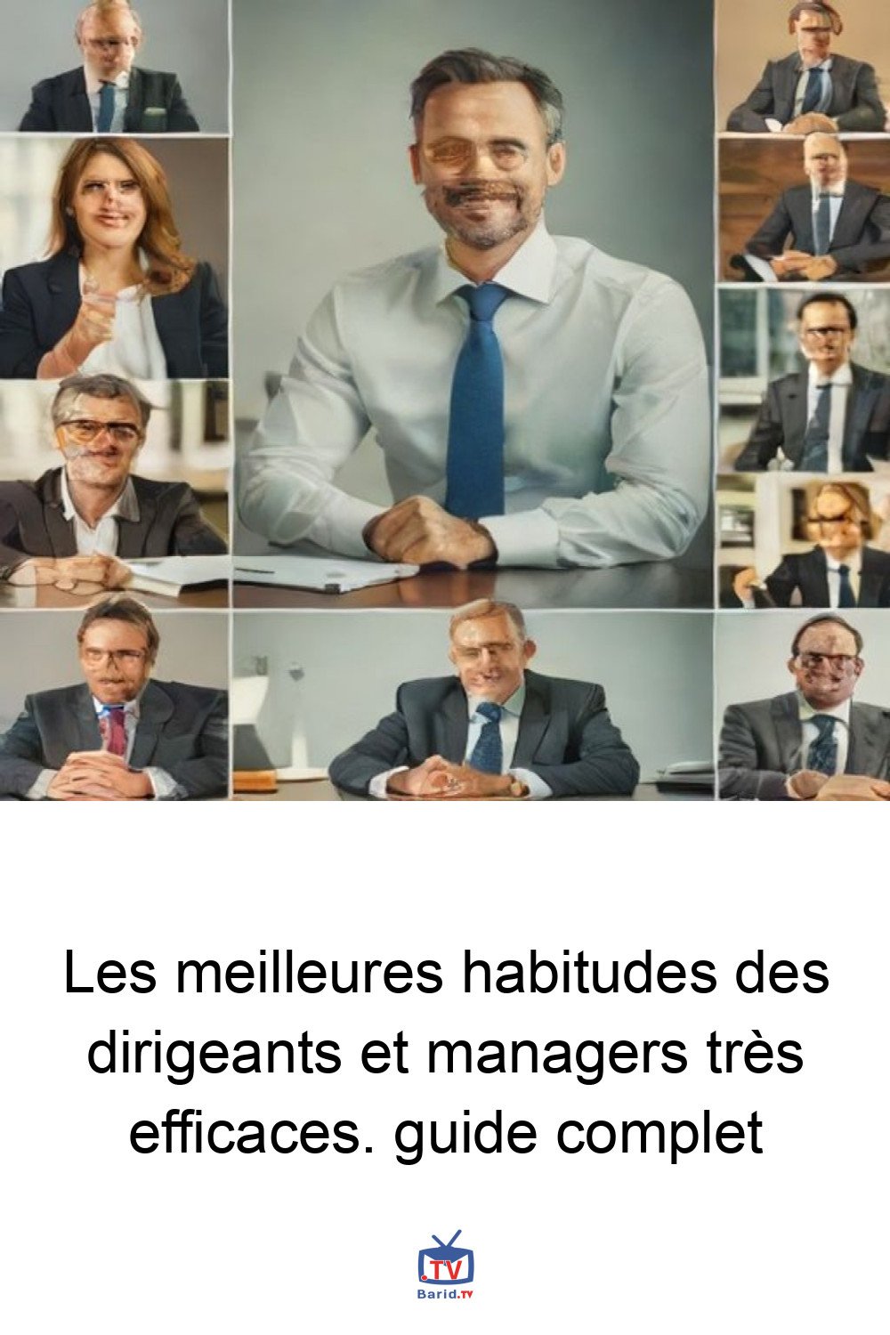 Les meilleures habitudes des dirigeants et managers très efficaces. guide complet 4 Pinterest Hidden