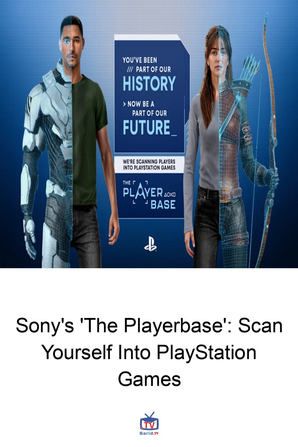 Sony's 'The Playerbase': Scan Yourself Into PlayStation Games 4 Pinterest Hidden