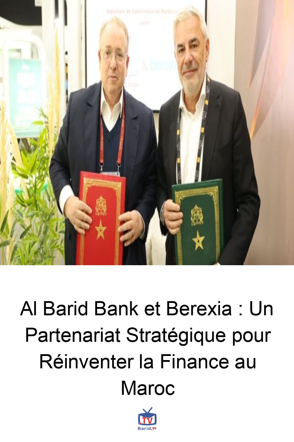 Al Barid Bank et Berexia : Un Partenariat Stratégique pour Réinventer la Finance au Maroc 4 Pinterest Hidden