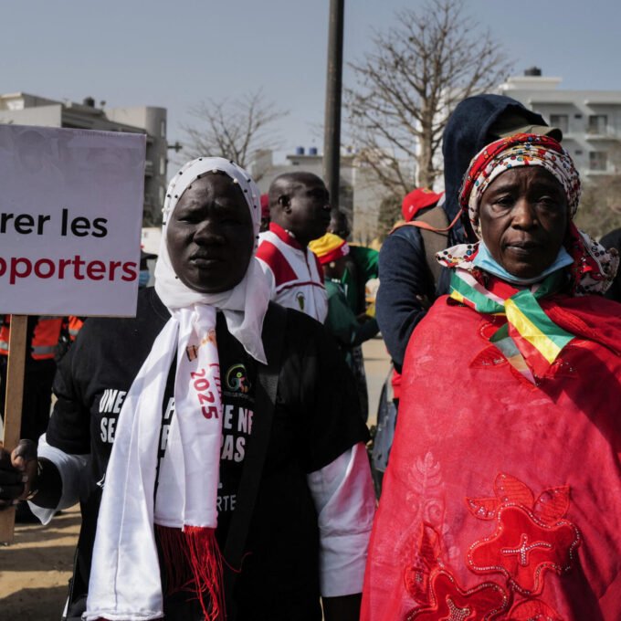 protestation maroc caf can 2025