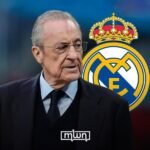 Real Madrid crest alongside Spanish Football Federation logo, symbolizing a fractured relationship.