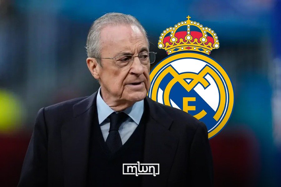 Real Madrid crest alongside Spanish Football Federation logo, symbolizing a fractured relationship.