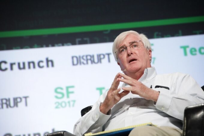 Portrait of Ron Conway, venture capitalist and founder of SV Angel