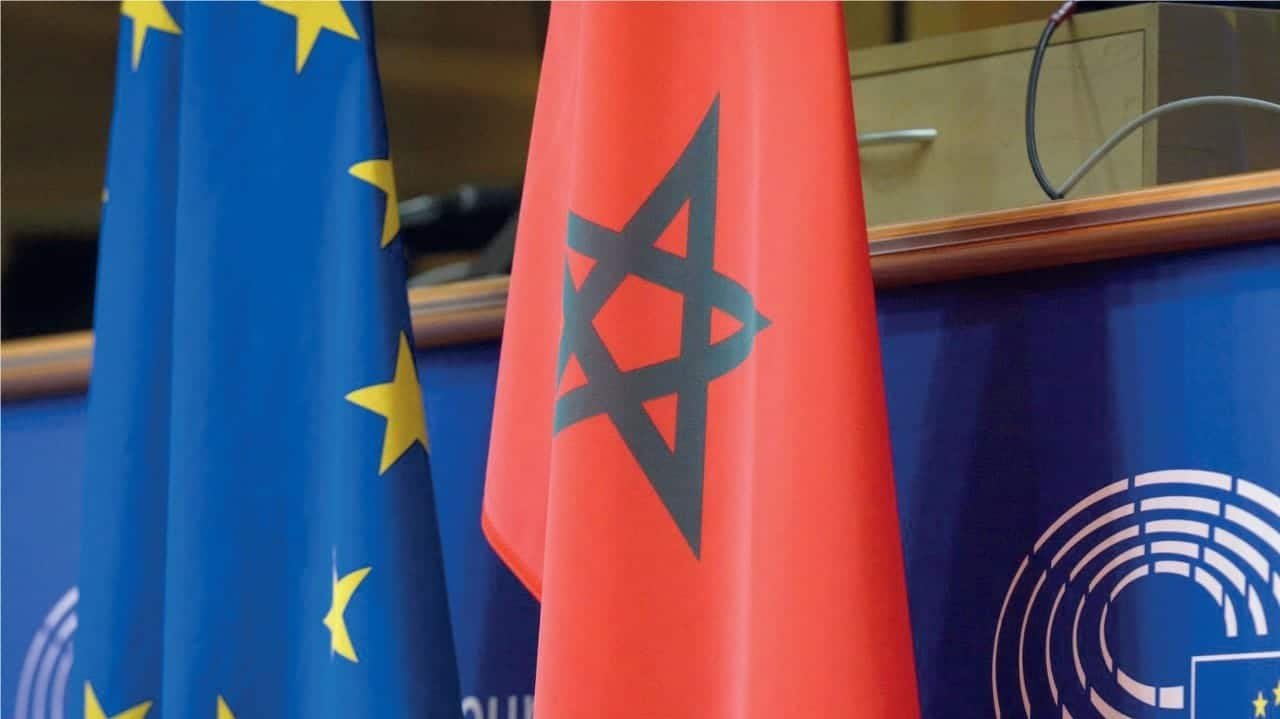 La cheffe de la diplomatie européenne, Kaja Kallas, et le ministre marocain des Affaires étrangères, Nasser Bourita, lors de leur rencontre à Rabat, marquant l'alignement de l'UE sur le plan d'autonomie du Sahara.