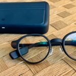 The Smart Glasses Showdown: Open Platforms Challenge Meta's Walled Garden 6 A pair of sleek smart glasses displaying a digital interface, symbolizing the choice between open and closed platforms.