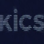 Illustration of a compromised software supply chain with malicious code flowing into development tools and repositories.