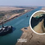 Iranian patrol boats near an oil tanker in the Strait of Hormuz, symbolizing rising tensions and maritime conflict.