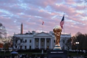 America's Soccer Gambit: Can Billions Build a Culture? 7 A stadium filled with soccer fans during a World Cup match in the US, symbolizing the economic investment in the sport.
