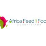 Logo d'Africa Feed & Food avec une carte stylisée de l'Afrique et du Moyen-Orient, symbolisant l'expansion internationale du groupe via sa nouvelle holding AFF International.