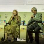 Annie Ernaux speaking at the International Publishing and Book Fair (SIEL) 2026 in Rabat.