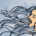 A person speaking confidently, with a bright, open expression, symbolizing freedom of self-expression and healing.
