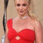 Britney Spears at a public event, reflecting on her legal and personal journey.
