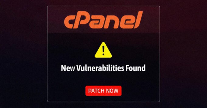 cPanel and WHM logo with a security shield icon, symbolizing urgent security updates and protection against vulnerabilities.