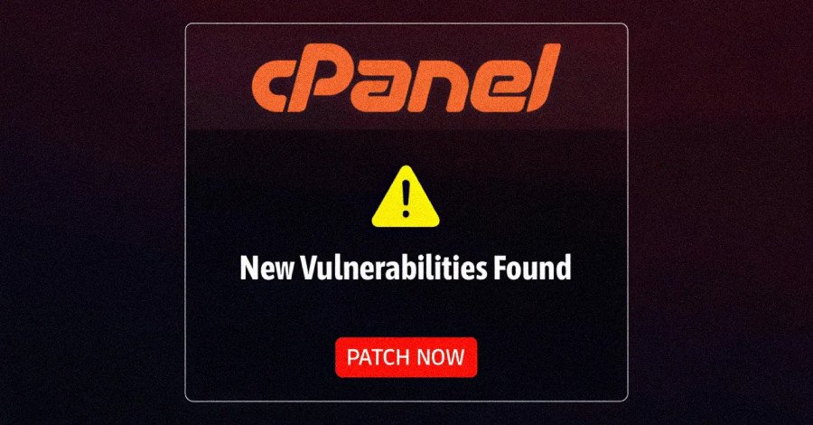 cPanel and WHM logo with a security shield icon, symbolizing urgent security updates and protection against vulnerabilities.