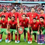 لاعبو المنتخب المغربي لأقل من 17 سنة يحتفلون بهدف الفوز على إثيوبيا في كأس إفريقيا للفتيان.