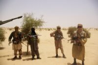 خريطة منطقة الساحل والصحراء تظهر مناطق النفوذ والتوترات الأمنية