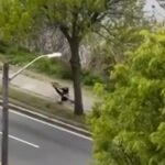 صورة لموقع حادث إطلاق النار قرب جامعة هارفارد مع تواجد أمني