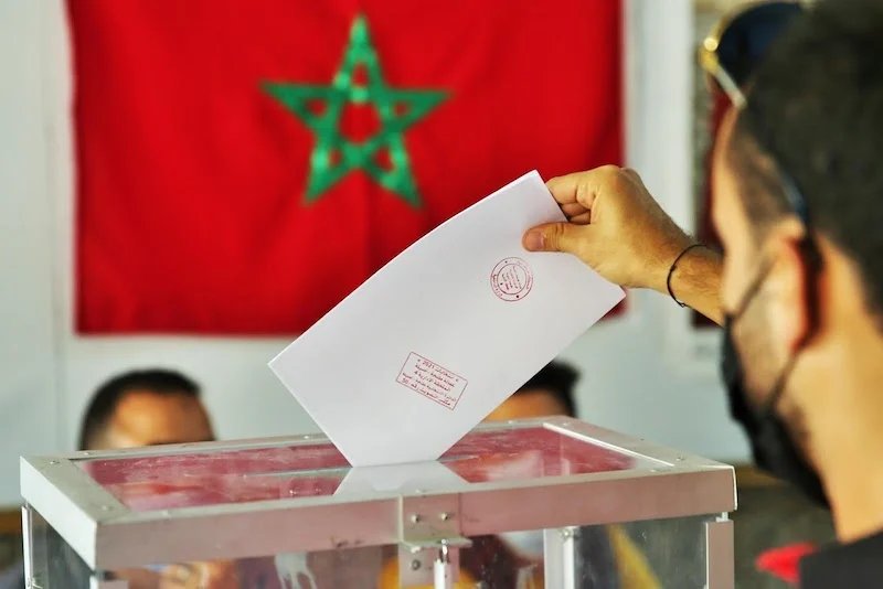 صورة توضيحية لعملية التسجيل في اللوائح الانتخابية بالمغرب