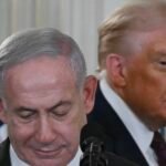 الرئيس الأمريكي دونالد ترامب ورئيس الوزراء الإسرائيلي بنيامين نتنياهو يناقشان الملف الإيراني.