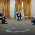 الرئيس الموريتاني محمد ولد الشيخ الغزواني يستقبل الوزير المغربي كريم زيدان في نواكشوط